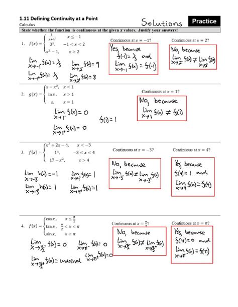 AP Calculus AB Unit 1 Review: Preparation for Success