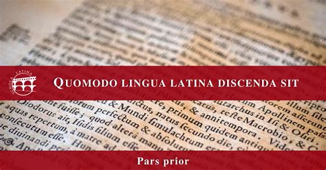 Latine Pro Mutatione: A Lingua Transformans