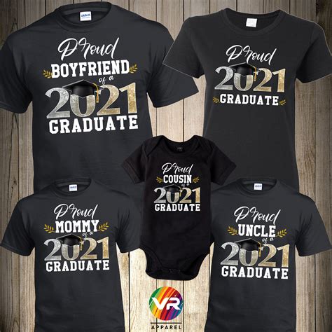 Graduation T-Shirts for Family: Express Pride and Support
