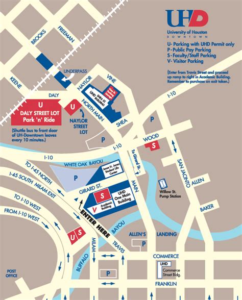 U of H Downtown Map: Your Comprehensive Guide to Houston’s Urban Campus