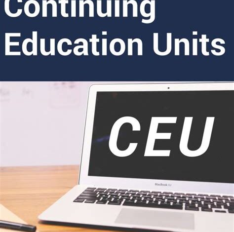 What is a CEU Course?