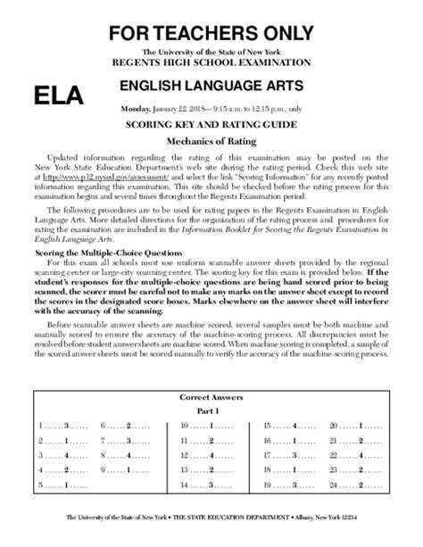ELA Regents Exam June 22: Conquer the Challenge