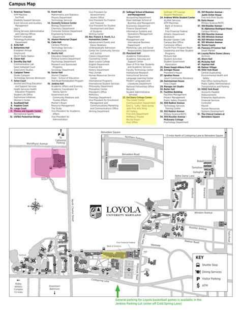 Explore Loyola University Maryland with Our Interactive Map