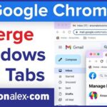 How to Merge Tabs of Two Open Chrome Windows