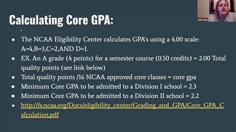 GPA Eligibility for NCAA: A Comprehensive Guide