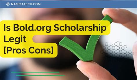 Is Bold Scholarships Legit? FAQs Tables