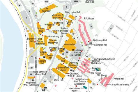 Downtown WV Campus Map: Your Guide to Campus Life