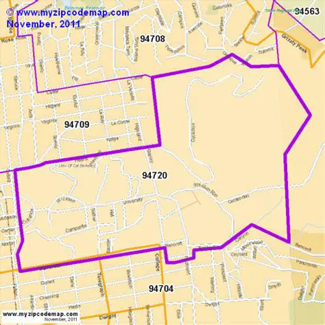 UC Berkeley Zip Code: 94720 Key Benefits of Living in the UC Berkeley Zip Code Table 1: Demographics of the UC Berkeley Zip Code Table 2: Housing Costs in the UC Berkeley Zip Code Table 3: Transportation Options in the UC Berkeley Zip Code Table 4: Safety Statistics for the UC Berkeley Zip Code