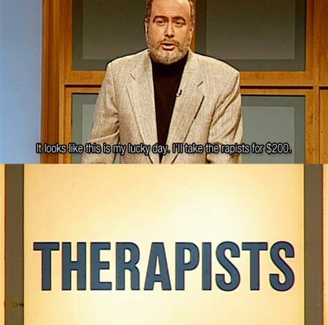 Therapist Celebrity Jeopardy