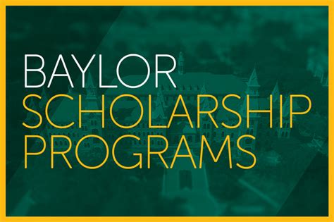 Baylor Scholarship Programs: A Comprehensive Guide to Funding Your Education at Baylor University