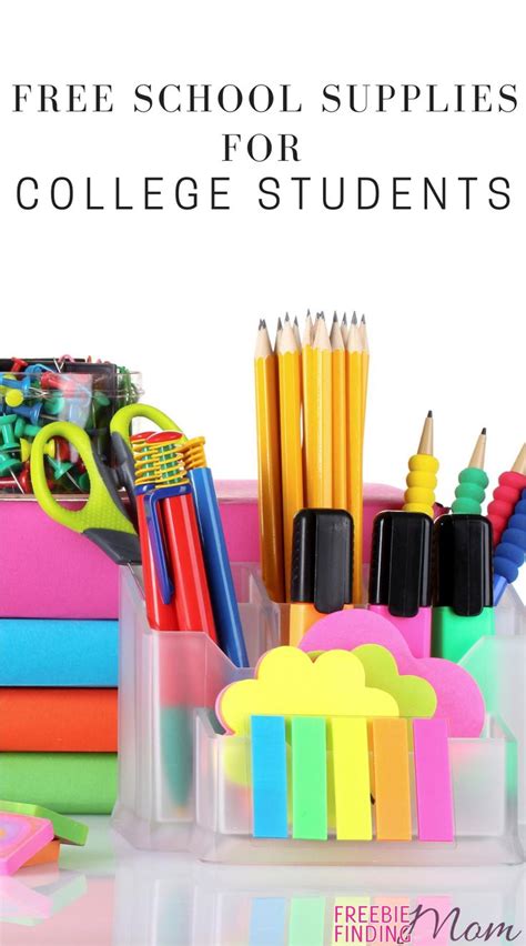 Free School Supplies for College Students: Your Guide to Finding Essential Resources