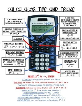 TI-30X IIS User Guide: Unlocking the Power of Mathematical Analysis