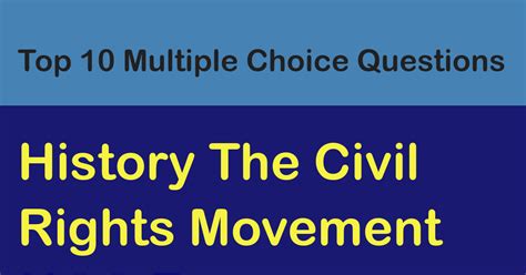 The Comprehensive Civil Rights Act Quiz: Test Your Knowledge