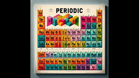 Colored Periodic Table with Key: Unlocking the Hidden Properties of Elements
