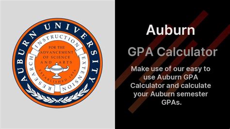 Auburn GPA Calculator: The Ultimate Guide to Calculating Your Academic Standing