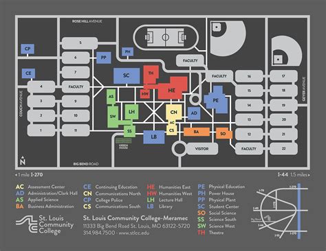 Meramec STLCC Map: Unlocking the Campus Labyrinth Innovative Applications: Reimagining Campus Navigation Conclusion: The Key to Unlocking the Meramec Labyrinth