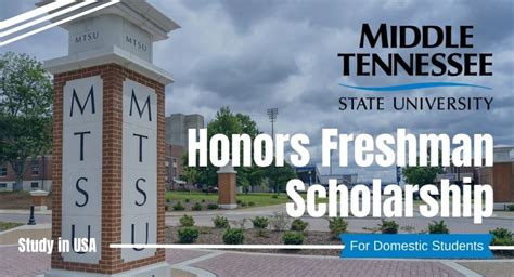 Scholarships for Middle Tennessee State University