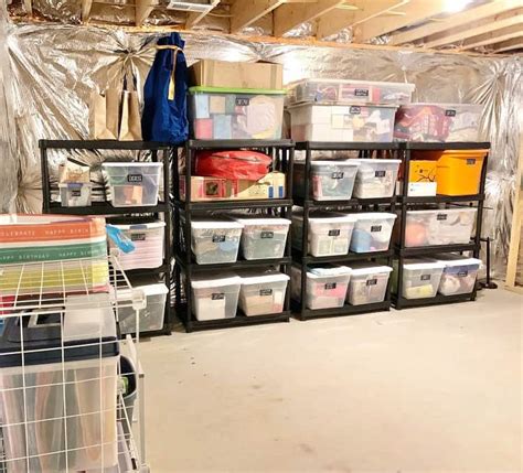 Basement Storage Bins: The Key to a Clutter-Free and Organized Home