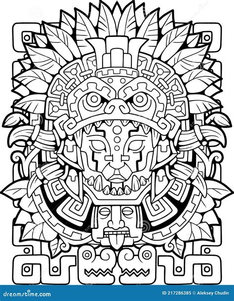 Aztec Coloring Sheets: A Journey into the Vibrant Past