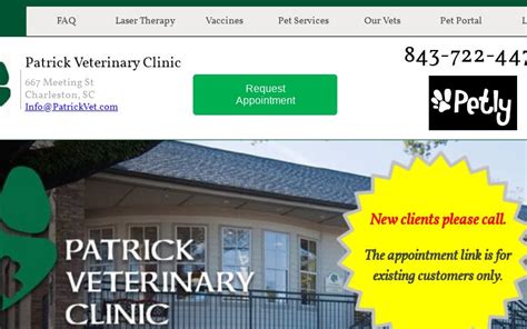 Patrick Vet: A Renowned Charleston Animal Hospital Providing Compassionate and Cutting-Edge Veterinary Care