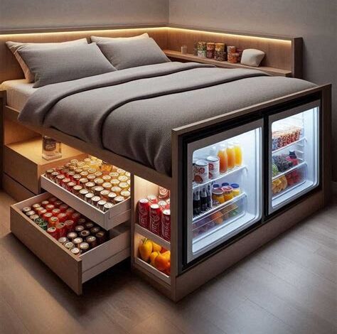 Bed with Fridge: The Ultimate Convenience for Modern Living