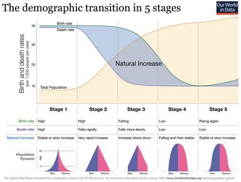 Rate of Natural Increase: Understanding Population Growth and Decline