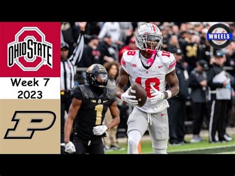 Ohio State vs. Purdue Football 2023: The Ultimate Showdown