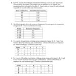 Gene Mapping Questions 1: The Crossover Frequency Answer Key