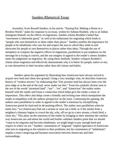 Rhetorical Essay Examples to Inspire Your Writing
