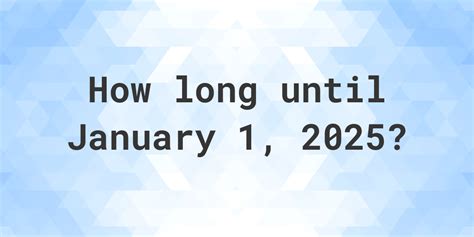 How Many Days Until January 4th, 2025?