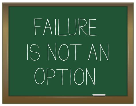 Failure is Not an Option on Your Report Card