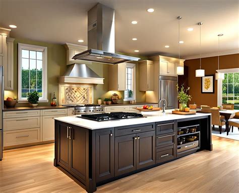 The Pros and Cons of a Cooktop on an Island