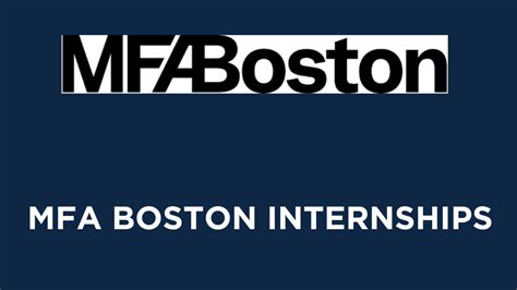 MFA Boston Internships: Immerse Yourself in the Arts and Design