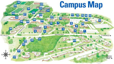 Western New England University Map: A Comprehensive Guide