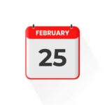 What Day is February 25th?