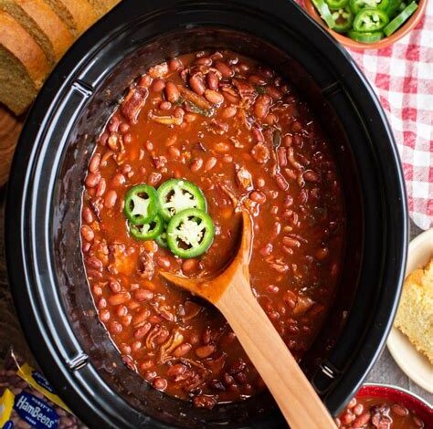 Barbeque Baked Beans Slow Cooker: A Smoky, Sweet, and Savory Sensation