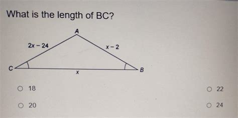 What Is the Length of BC?