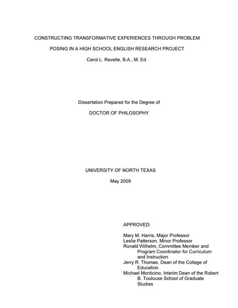 What Transformative Research Have High School Students Done?