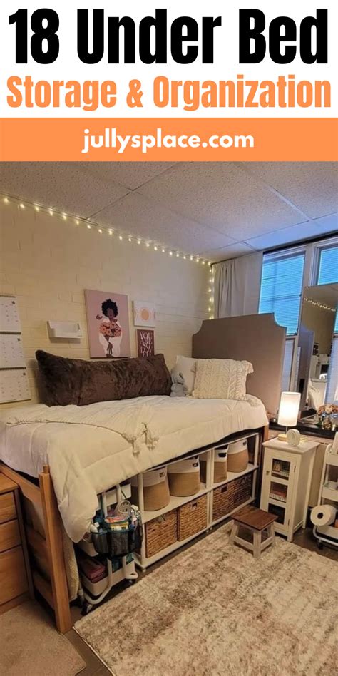 Dorm Room Under Bed Storage: Maximize Space and Keep Your Room Clutter-Free Types of Under Bed Storage How to Choose the Right Storage Solution Maximizing Under-Bed Storage Benefits of Under Bed Storage Conclusion