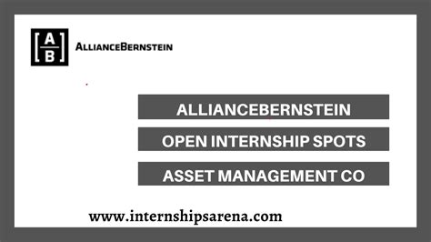 AllianceBernstein Internships: A Gateway to Investment Management Success