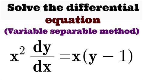 Variable Separable Calculator: A Comprehensive Guide to Solving Differential Equations