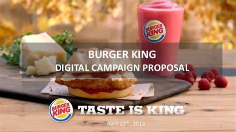 Burger King Proposal: A Comprehensive Plan for Innovation and Growth