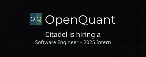 Citadel Software Engineer Intern: An Unprecedented Gateway to the World of High-Frequency Trading