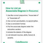 How to Put Your Associate’s Degree on a Resume: A Comprehensive Guide Table 1: Formatting Examples Table 2: Relevance Strategies Table 3: Quantifying Accomplishments Table 4: Transferable Skills