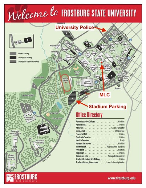 Explore the Scenic Beauty of Frostburg State: An Immersive Map Guide