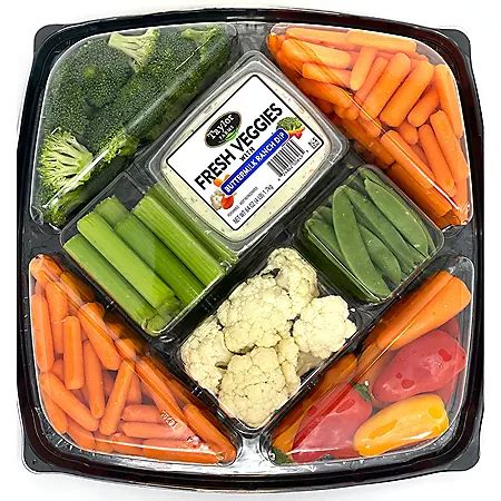 Veggie Trays from Sam’s Club: A Healthy and Convenient Option