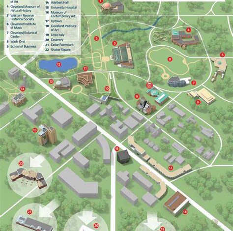 Case Western Reserve Map: A Comprehensive Guide to the University and Its Surroundings