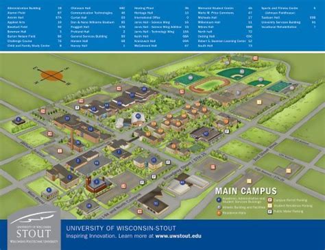 Map of UW Stout: A Comprehensive Guide to the University of Wisconsin-Stout A History of UW Stout UW Stout’s Academics UW Stout’s Student Life UW Stout’s Future