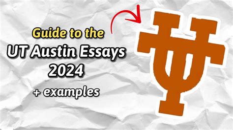 UT Austin Essay Examples: A Comprehensive Guide