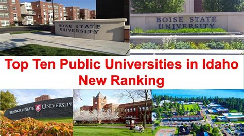 Idaho State University Ranking: A Comprehensive Overview